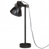 Lampa stołowa, 25 W, czarna, 15x15x55 cm, E27