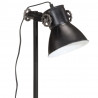 Lampa stołowa, 25 W, czarna, 15x15x55 cm, E27