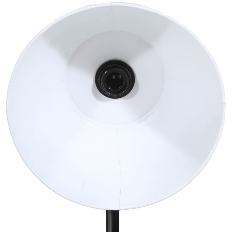 Lampa stojąca, 25 W, biała, 61x61x90/150 cm, E27