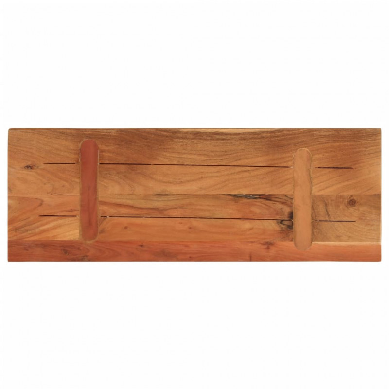 Blat stołu, 70x30x3,8 cm, prostokątny, lite drewno akacjowe