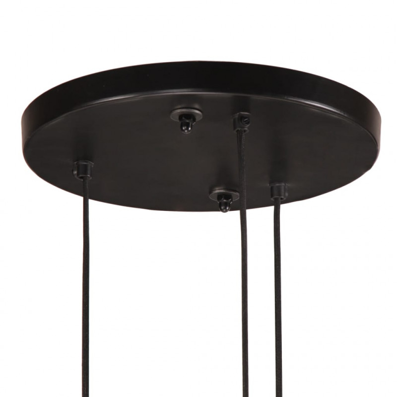 Lampa wisząca, 25 W, wielokolorowa, 30x30x100 cm, E27