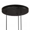 Lampa wisząca, 25 W, wielokolorowa, 30x30x100 cm, E27