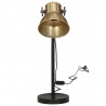 Lampa stołowa, 25 W, antyczny mosiądz, 17x17x60 cm, E27