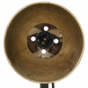 Lampa stołowa, 25 W, antyczny mosiądz, 17x17x60 cm, E27