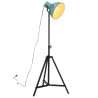 Lampa stojąca, 25 W, postarzany niebieski, 61x61x90/150 cm, E27