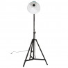 Lampa stojąca, 25 W, postarzany niebieski, 61x61x90/150 cm, E27