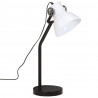 Lampa stołowa, 25 W, biała, 17x17x60 cm, E27