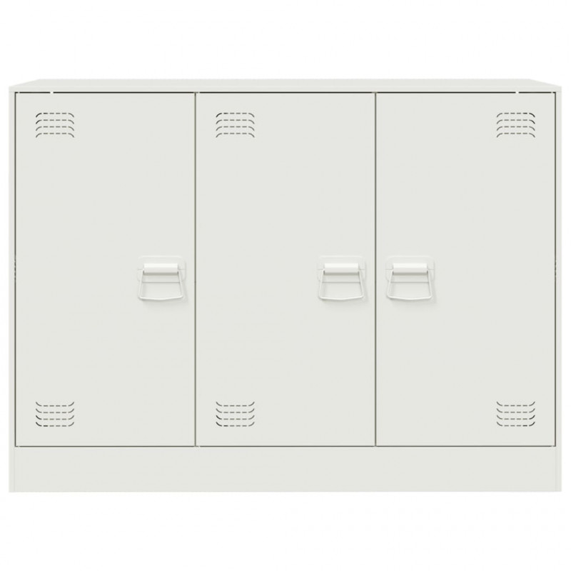 Szafka, biała, 99x39x73 cm, stal
