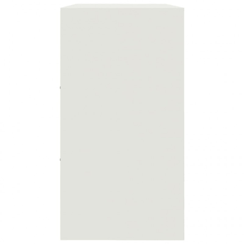 Szafka, biała, 99x39x73 cm, stal