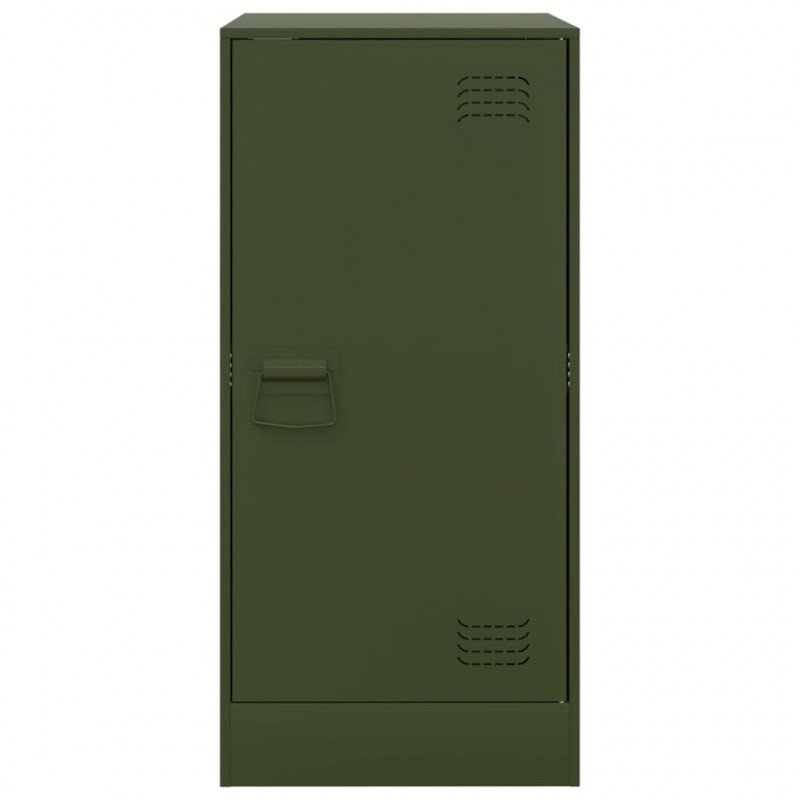 Szafka, oliwkowa, 34,5x39x73 cm, stal