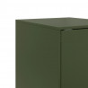 Szafka, oliwkowa, 34,5x39x73 cm, stal