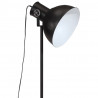 Lampa stojąca, 25 W, czarna, 75x75x90-150 cm, E27