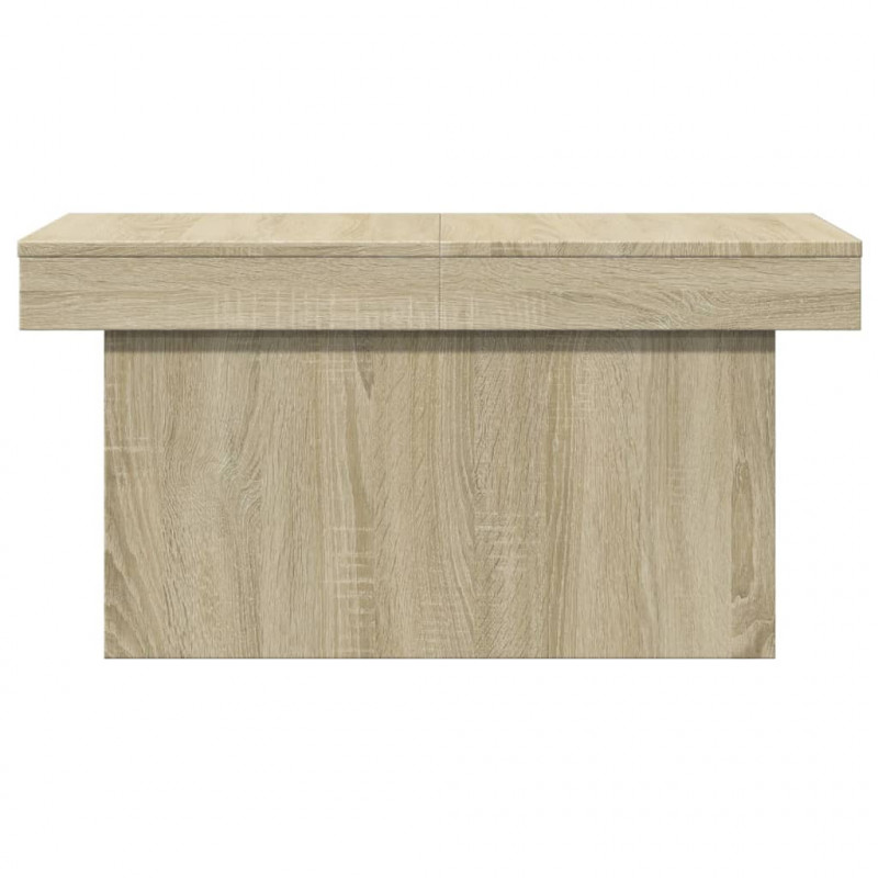 Stolik kawowy, dąb sonoma, 100x55x40, materiał drewnopochodny