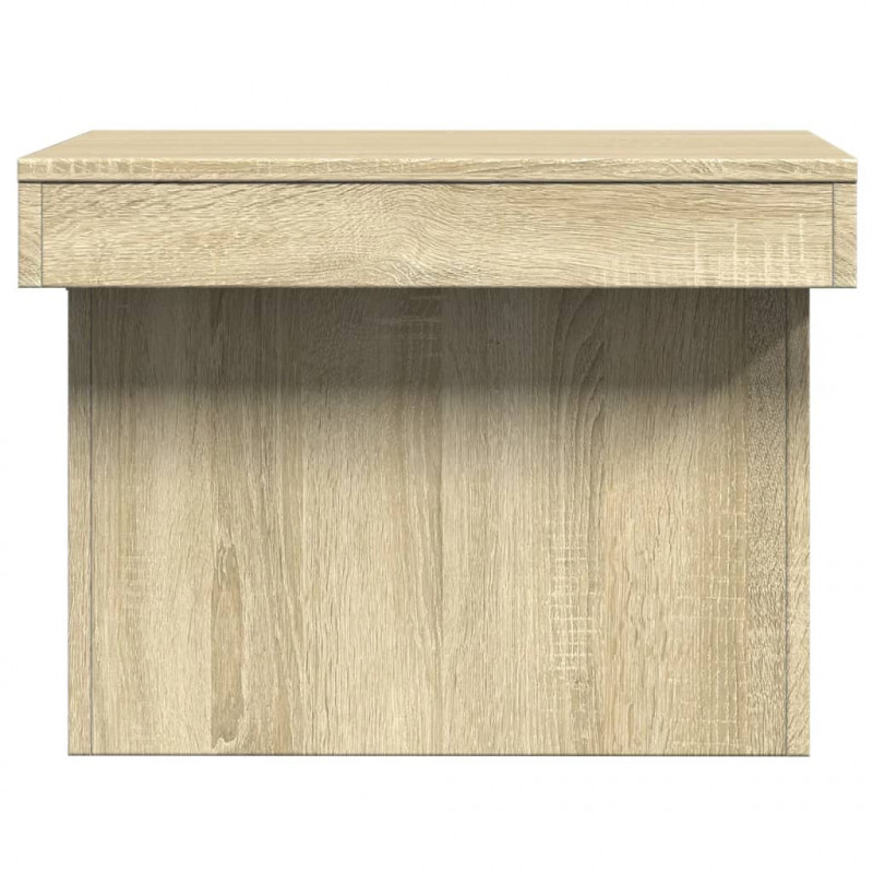 Stolik kawowy, dąb sonoma, 100x55x40, materiał drewnopochodny