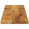 Blat stołu, 120x40x3,8 cm, prostokątny, lite drewno mango