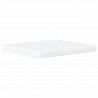 Łóżko z materacem, czarne, 160x200 cm, sztuczna skóra
