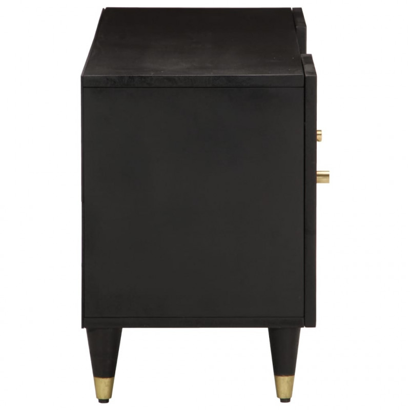 Szafka pod telewizor, 105x33x46 cm, lite drewno mango