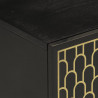 Szafka pod telewizor, 105x33x46 cm, lite drewno mango