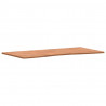 Blat do biurka, 100x(45-50)x1,5 cm, lite drewno bukowe