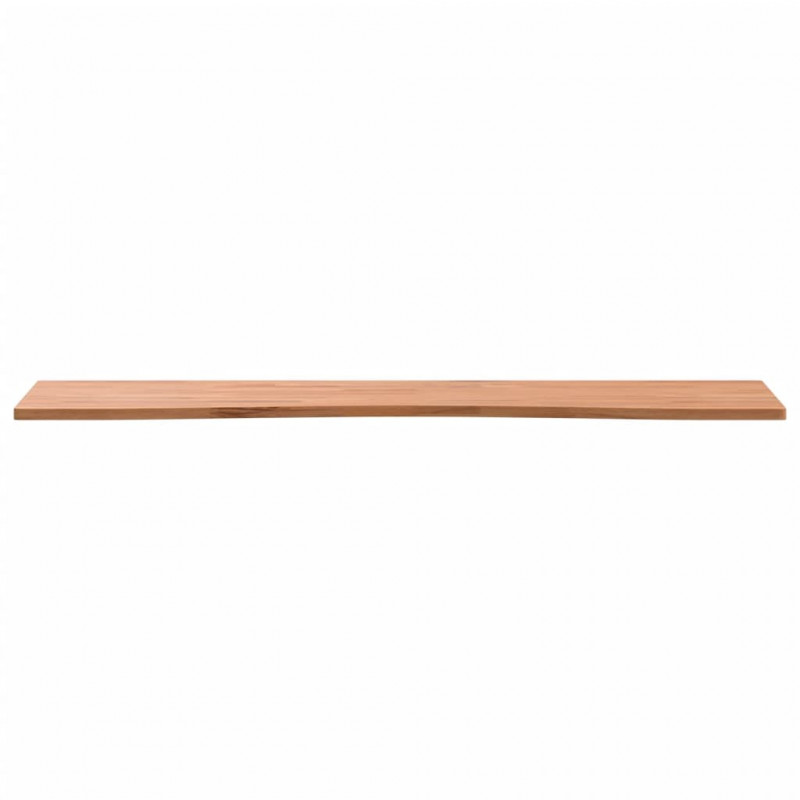 Blat do biurka, 100x(45-50)x1,5 cm, lite drewno bukowe