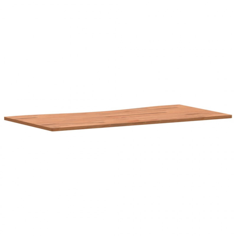 Blat do biurka, 100x(45-50)x1,5 cm, lite drewno bukowe