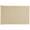 Parawan balkonowy z tkaniny oxford 75x400 cm beż