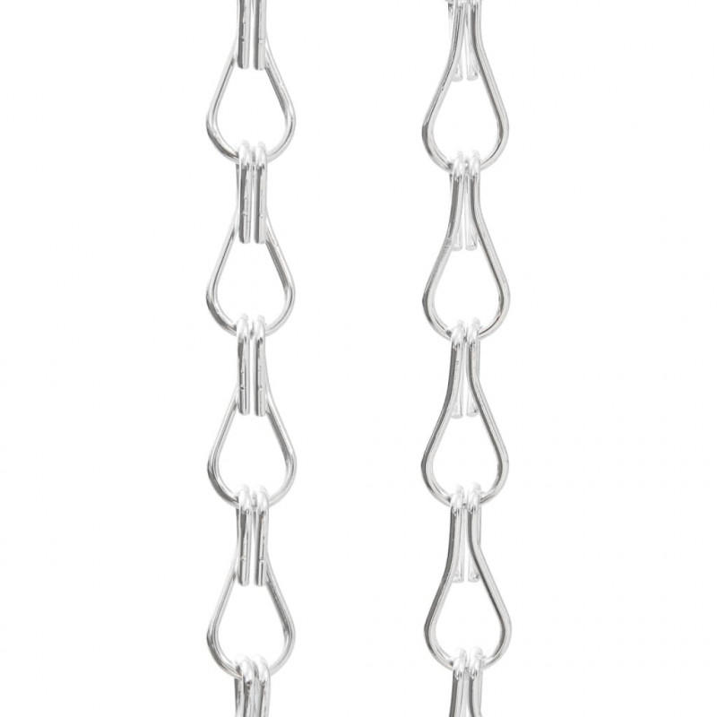 Moskitiera łańcuchowa do drzwi, 100x212 cm, aluminium