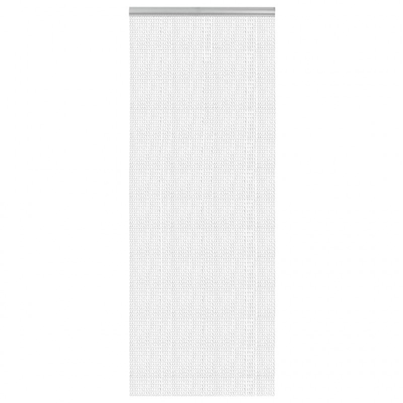 Moskitiera łańcuchowa do drzwi, 80x201 cm, aluminium