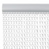 Moskitiera łańcuchowa do drzwi, 80x201 cm, aluminium