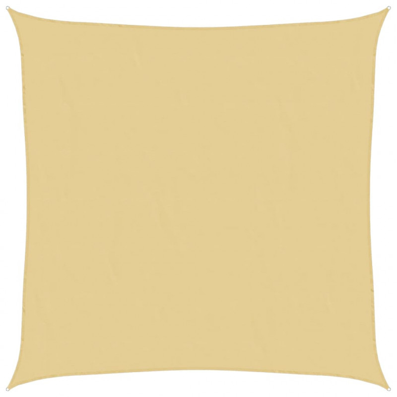 Żagiel przeciwsłoneczny, piaskowy, 2x2 m, 100% poliester