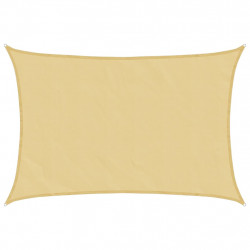 Żagiel przeciwsłoneczny, piaskowy, 2,5x2 m, 100% poliester