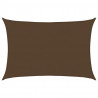 Żagiel przeciwsłoneczny, 160 g/m², brązowy, 5x6 m, HDPE