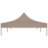 Dach do namiotu imprezowego, 6 x 3 m, taupe, 270 g/m²