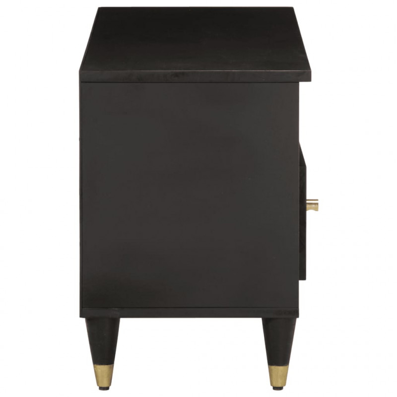 Szafka pod telewizor, 100x33x46 cm, lite drewno mango
