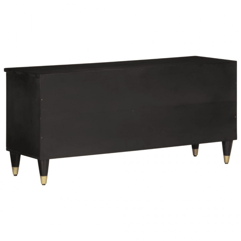 Szafka pod telewizor, 100x33x46 cm, lite drewno mango