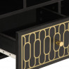 Szafka pod telewizor, 100x33x46 cm, lite drewno mango