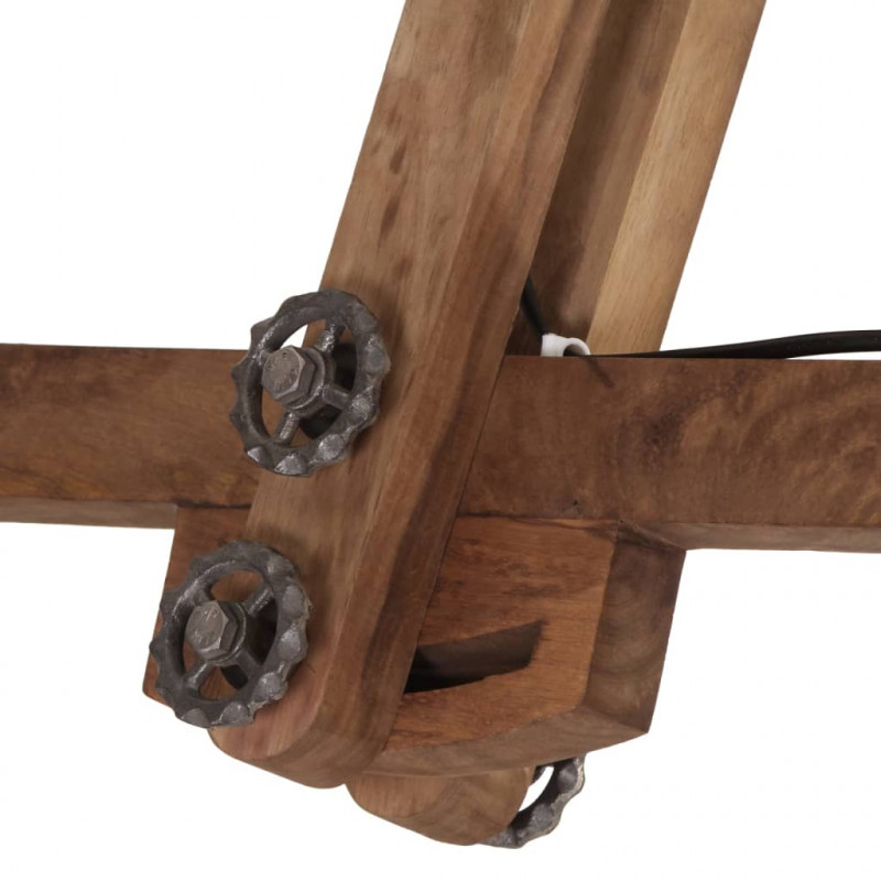 Lampa sufitowa, 25 W, antyczny mosiądz, 105x30x65-108 cm, E27