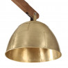 Lampa sufitowa, 25 W, antyczny mosiądz, 29x18x85 cm, E27