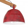 Lampa sufitowa, 25 W, postarzany czerwony, 29x18x85 cm, E27