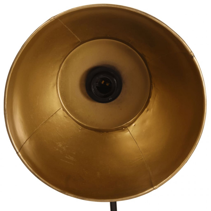 Lampa stojąca, 25 W, antyczny mosiądz, 150 cm, E27