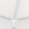 Namiot imprezowy ze ściankami, 4x4 m, biały, 90 g/m²