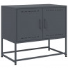 Szafka pod telewizor, antracytowa, 68,5x39x60,5 cm, stalowa