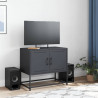 Szafka pod telewizor, antracytowa, 68,5x39x60,5 cm, stalowa