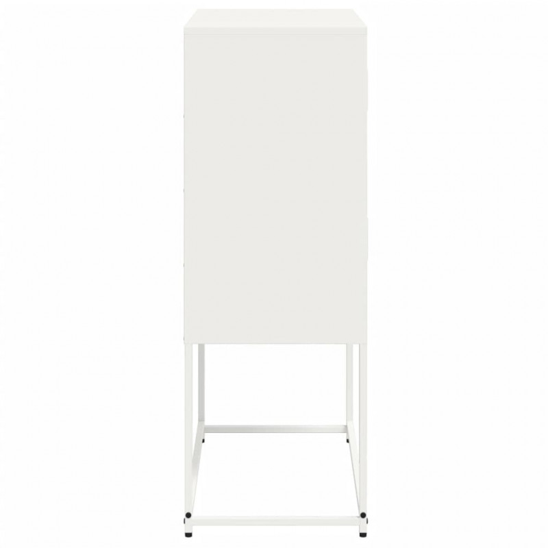 Szafka, biała, 68,5x38,5x107 cm, stal