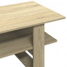 Stolik kawowy, dąb sonoma, 102x55x42, materiał drewnopochodny