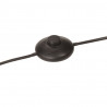 Lampa stojąca, 25 W, postarzany czerwony, 150 cm, E27