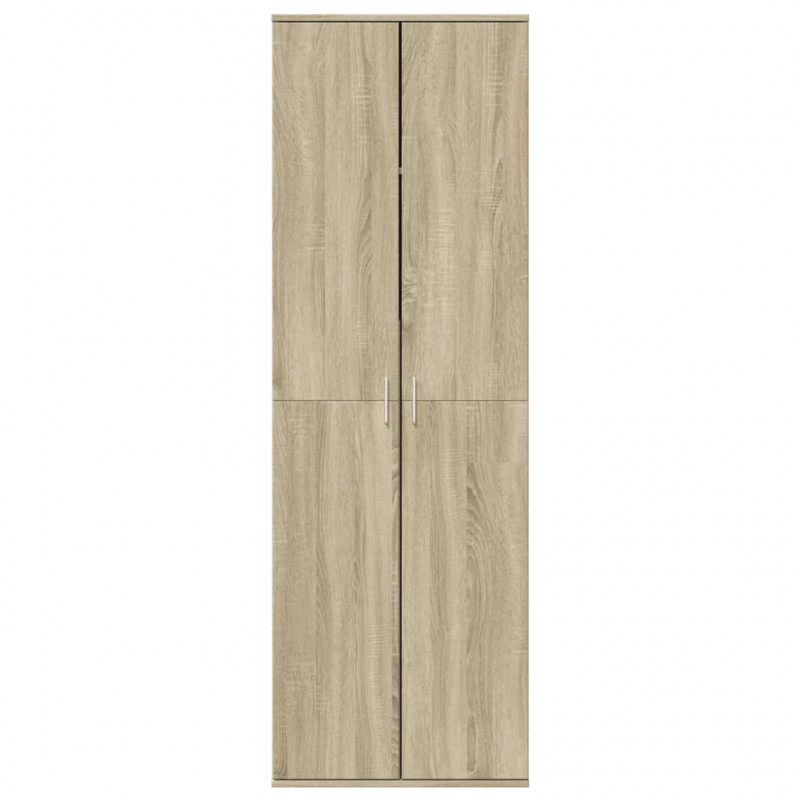 Wysoka szafka, dąb sonoma, 60x35x180cm, materiał drewnopochodny
