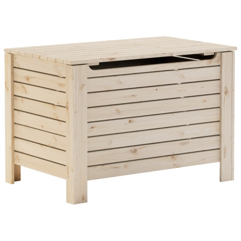 Skrzynia z wiekiem RANA, 80x49x54 cm, lite drewno sosnowe