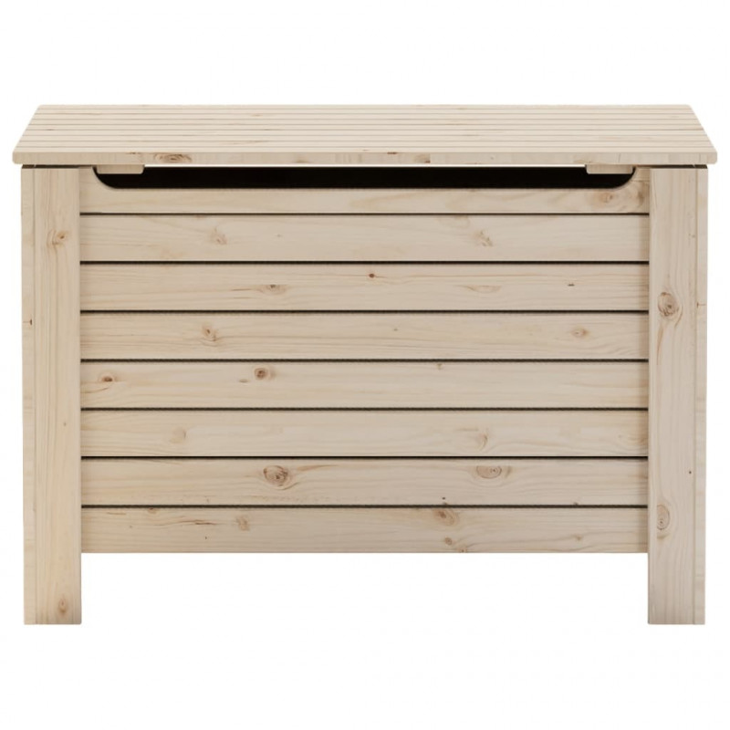 Skrzynia z wiekiem RANA, 80x49x54 cm, lite drewno sosnowe