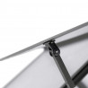 Szklarnia z ramą podstawy, antracyt, 169x58x202 cm, aluminium